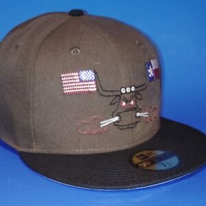 The product is a New Era 59FIFTY fitted hat in a size 7 1/2, featuring the Eight